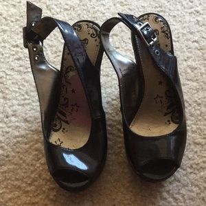 Black Platform Sandal